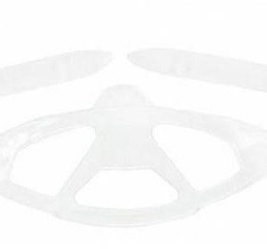 5 X TRANSP. SIL. STRAPS MASKS